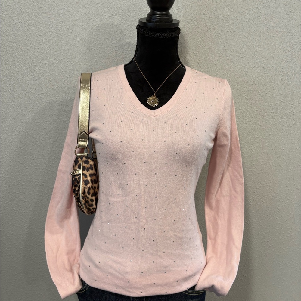 DKNY Soft Pink Knit Fabric